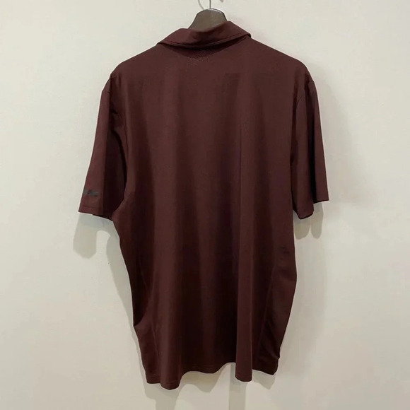 Skechers Men's L Golf Polo Shirt in Maroon Slinky - Picture 5 of 13